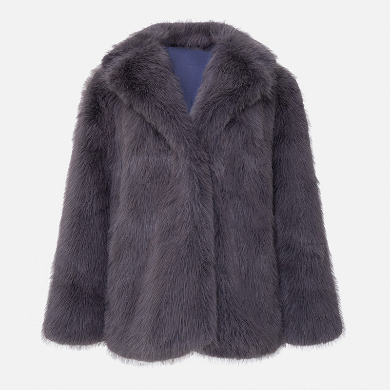 Warm furcoat