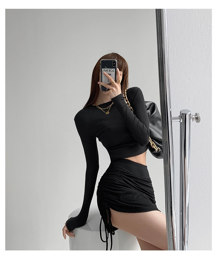 Aurora Pleated Mini Skirt