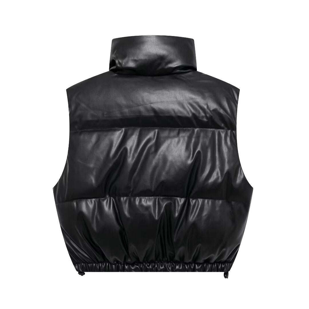Café Chic Puff Vest