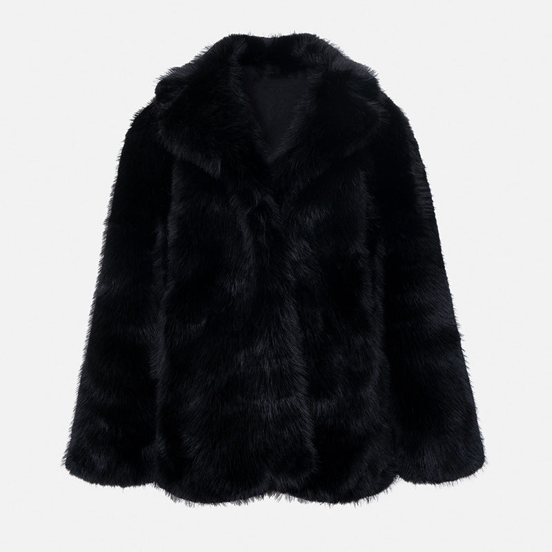 Warm furcoat