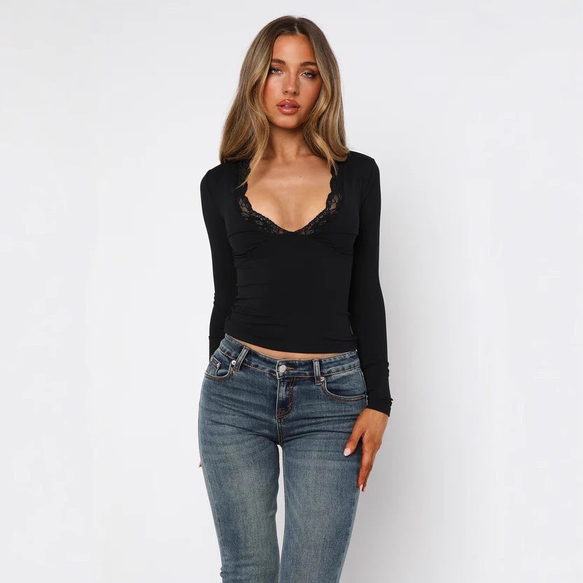 Flower Lace Long Sleeve