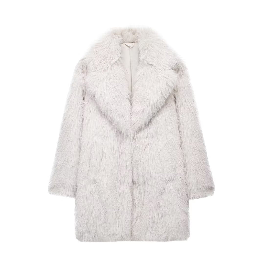 Warm furcoat